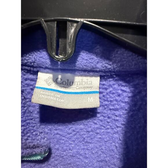 Columbia - Purple - Fleece Zip Up Jacket- Kids Size Medium - Picture 2 of 8